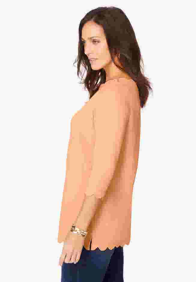 Scallop Boatneck Tunic image number 1