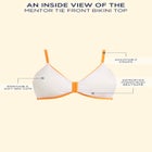 Mentor Tie Front Bikini Top image number null