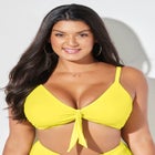 Mentor Tie Front Bikini Top image number null