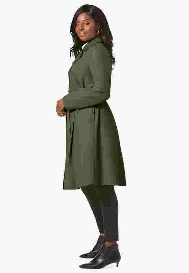 Pleated Trench Coat image number 2