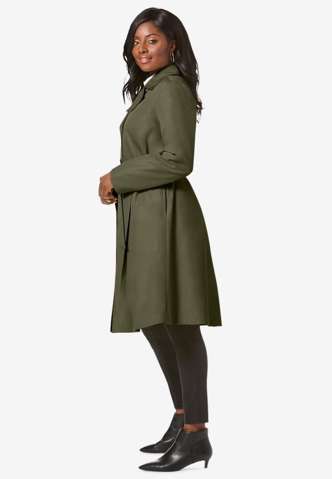 Pleated Trench Coat image number 2