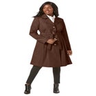 Pleated Trench Coat image number null