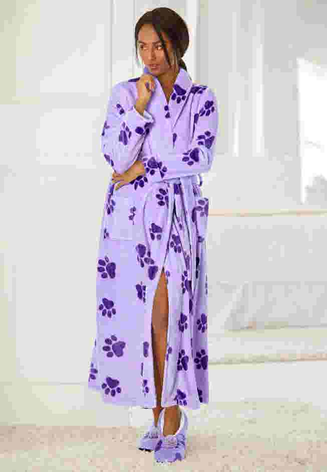 Plush Wrap Robe image number 0