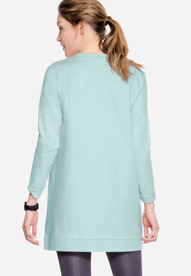 French Terry Love Tunic Sweatshirt image number 1