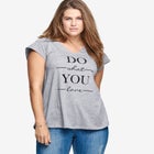 Screenprint V-Neck Tee image number null