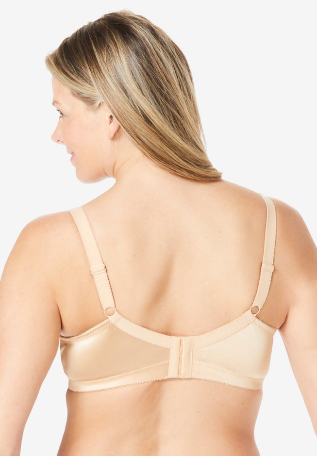 Satin Wireless Comfort Bra image number 1