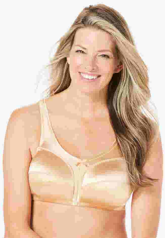 Satin Wireless Comfort Bra image number 0