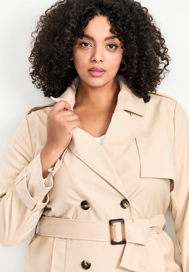Tia Trench Jacket image number 3