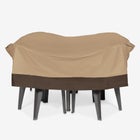 Outdoor Round Table and Chair Cover image number null