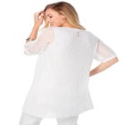 Crochet Long Cardigan image number null