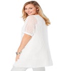 Crochet Long Cardigan image number null