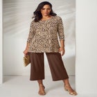 Stretch Knit Swing Tunic image number null