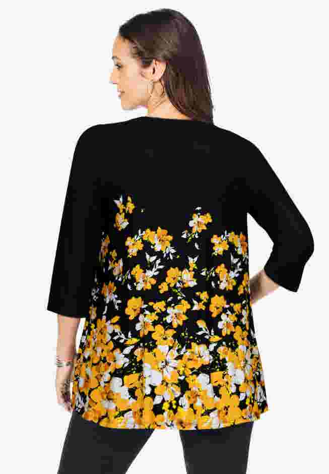 Stretch Knit Swing Tunic image number 2