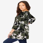 Stretch Knit Swing Tunic image number null