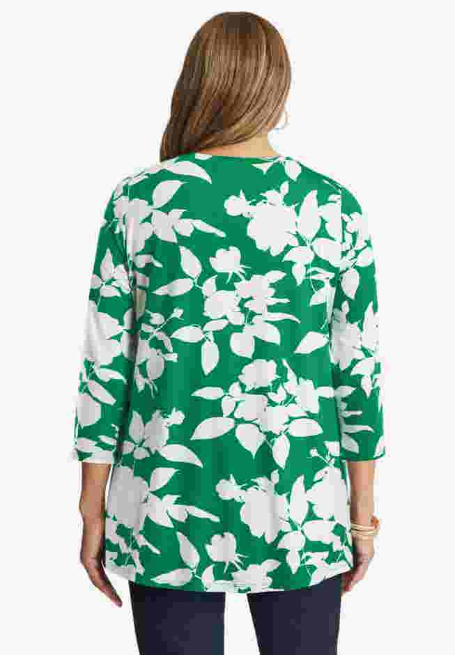 Stretch Knit Swing Tunic image number 2