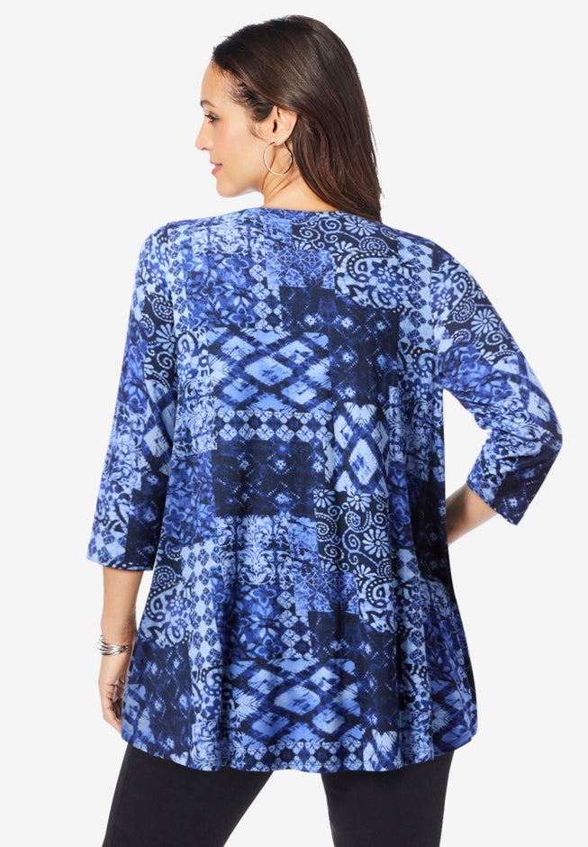 Stretch Knit Swing Tunic image number 2