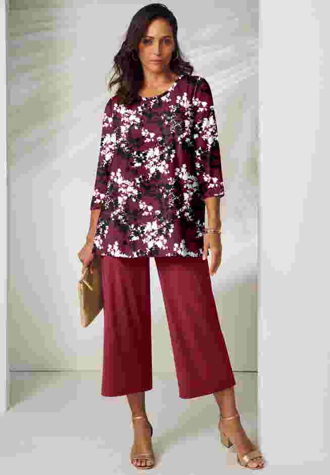 Stretch Knit Swing Tunic image number 6