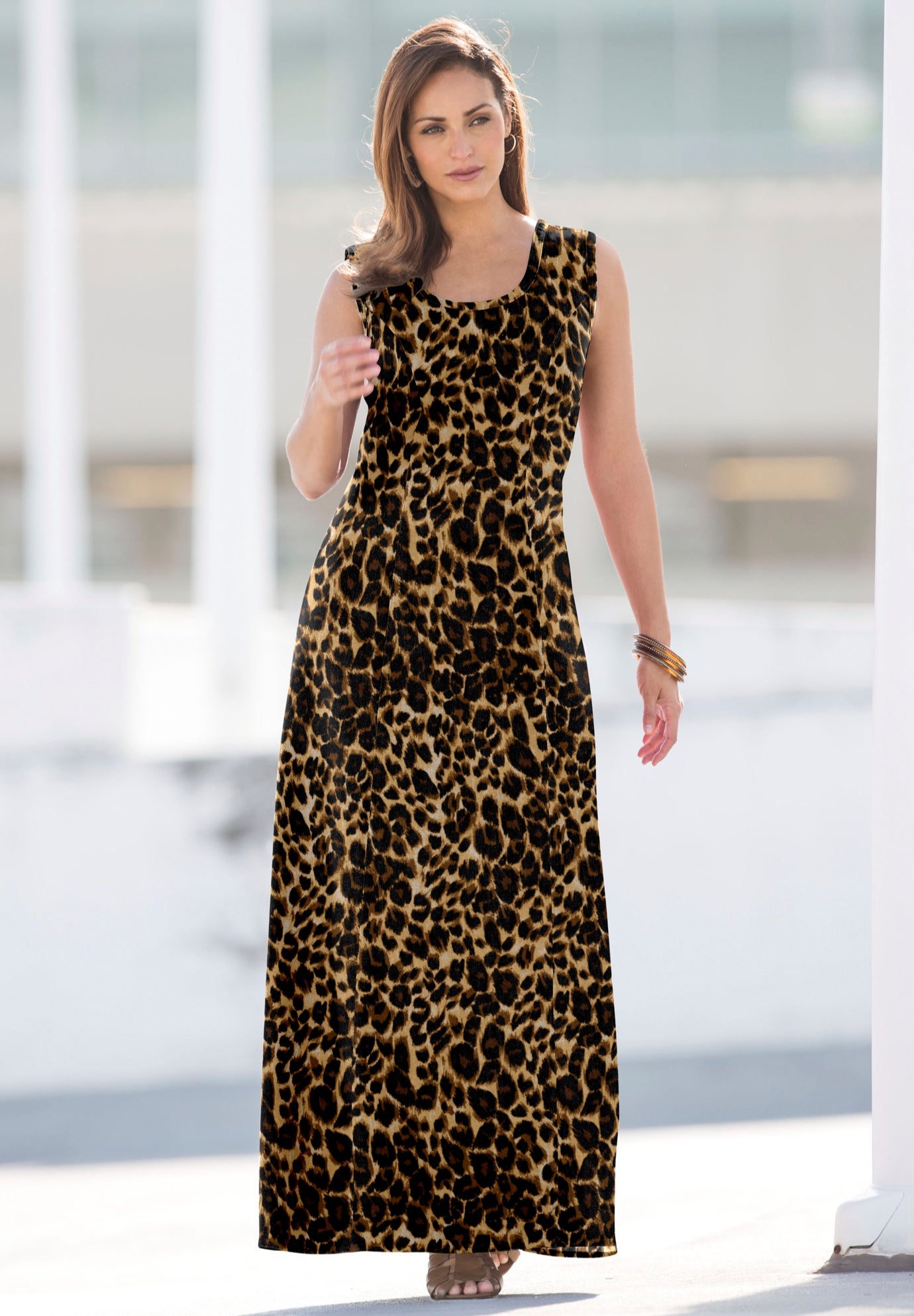 Denim Maxi Dress image number 0