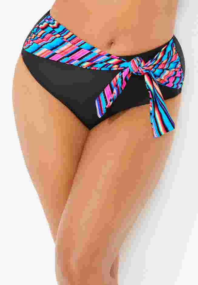 High Waist Sash Bikini Bottom image number 0