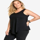 V-Neck Pointed Front Tank image number null
