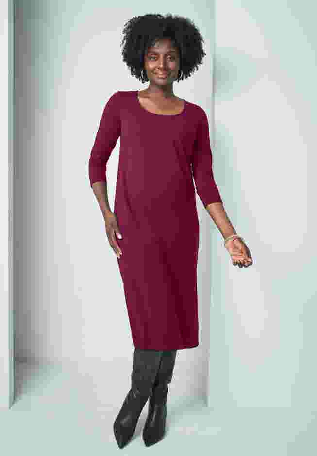 Stretch Cotton T-Shirt Dress image number 0