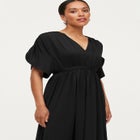 Knit Tie-Back Maxi image number null