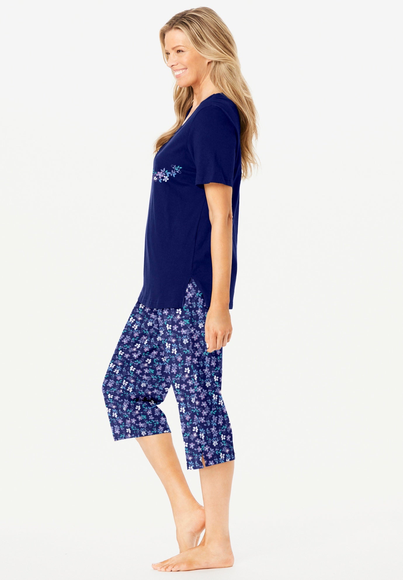 2-Piece Capri PJ Set image number 2