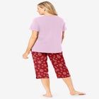 2-Piece Capri Cotton PJ Set image number null