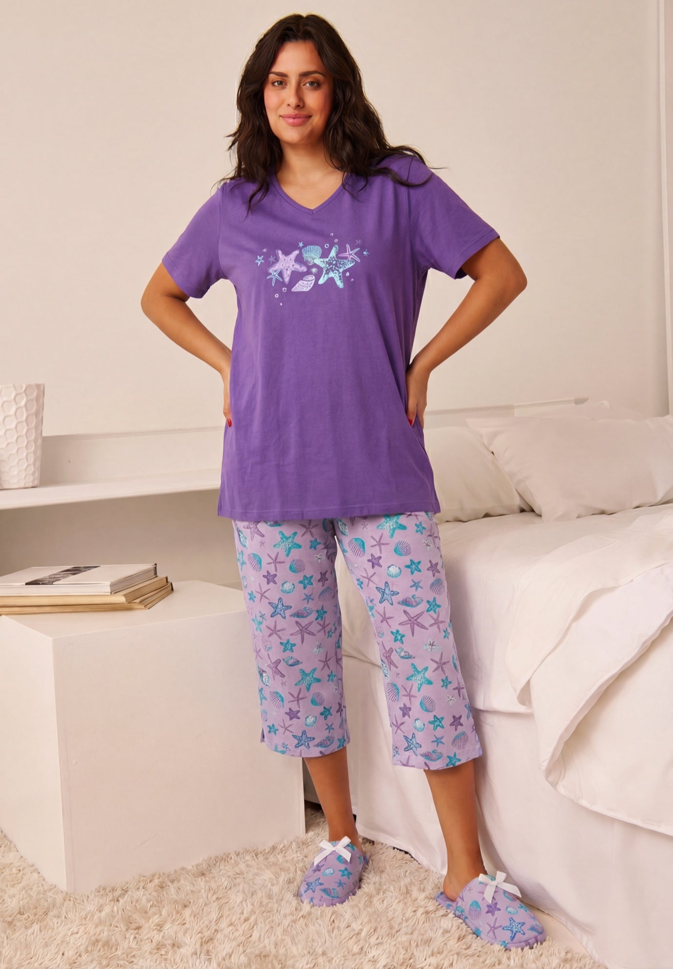 2-Piece Capri PJ Set image number 0