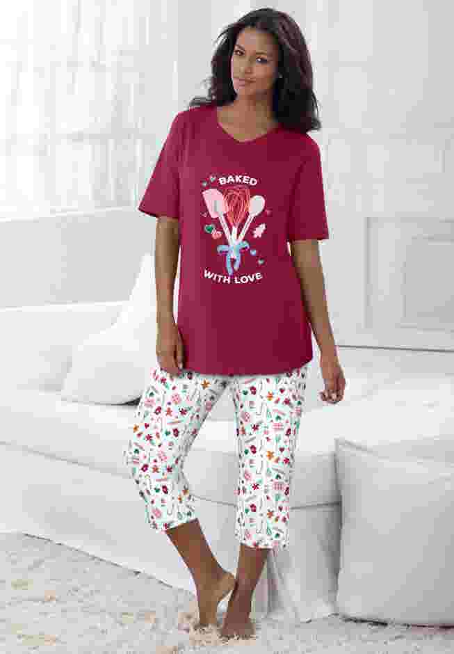 2-Piece Capri PJ Set image number 0