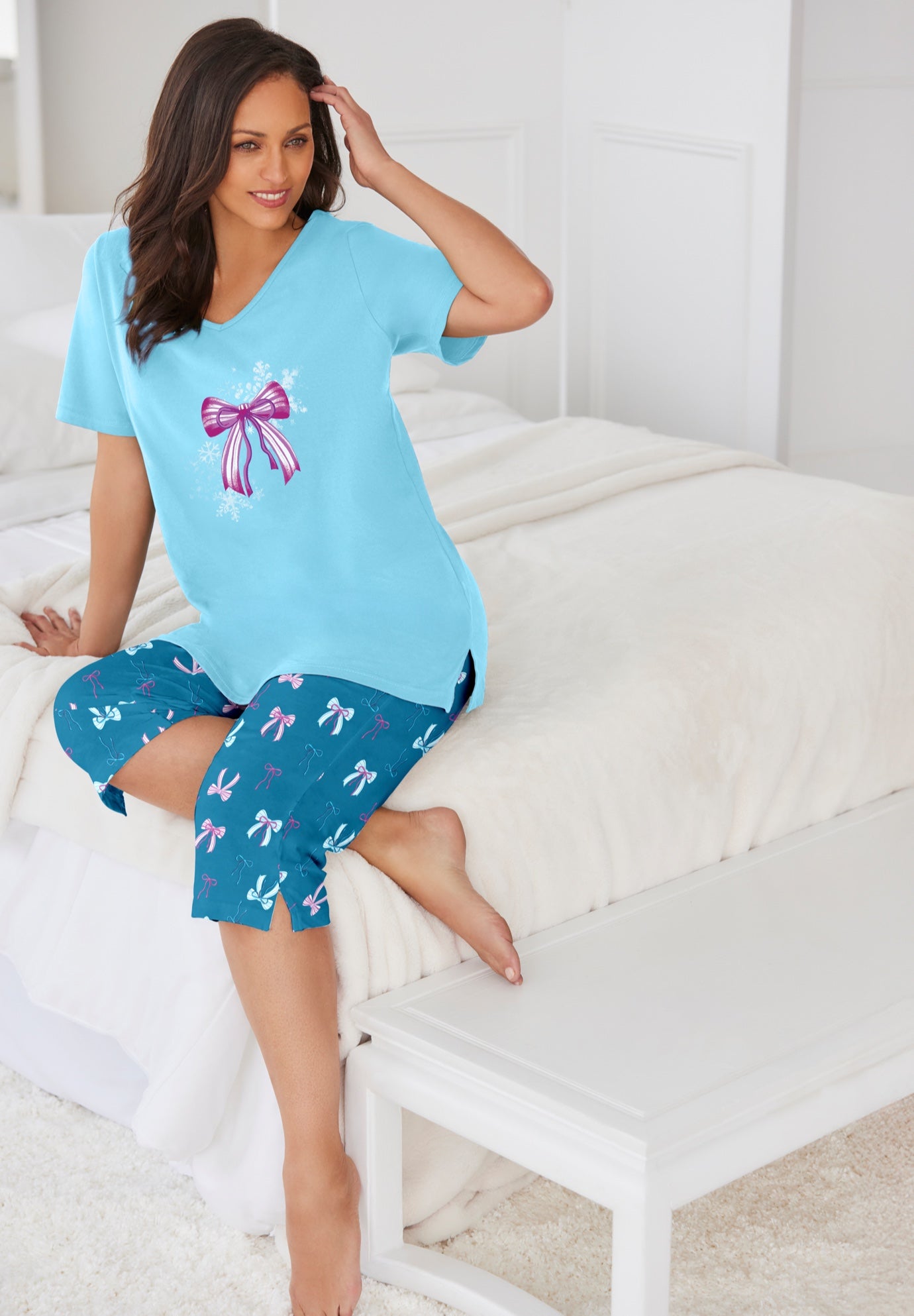 2-Piece Capri PJ Set image number 3