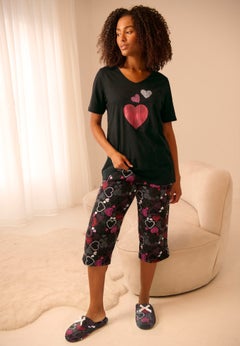 2-Piece Capri Cotton PJ Set