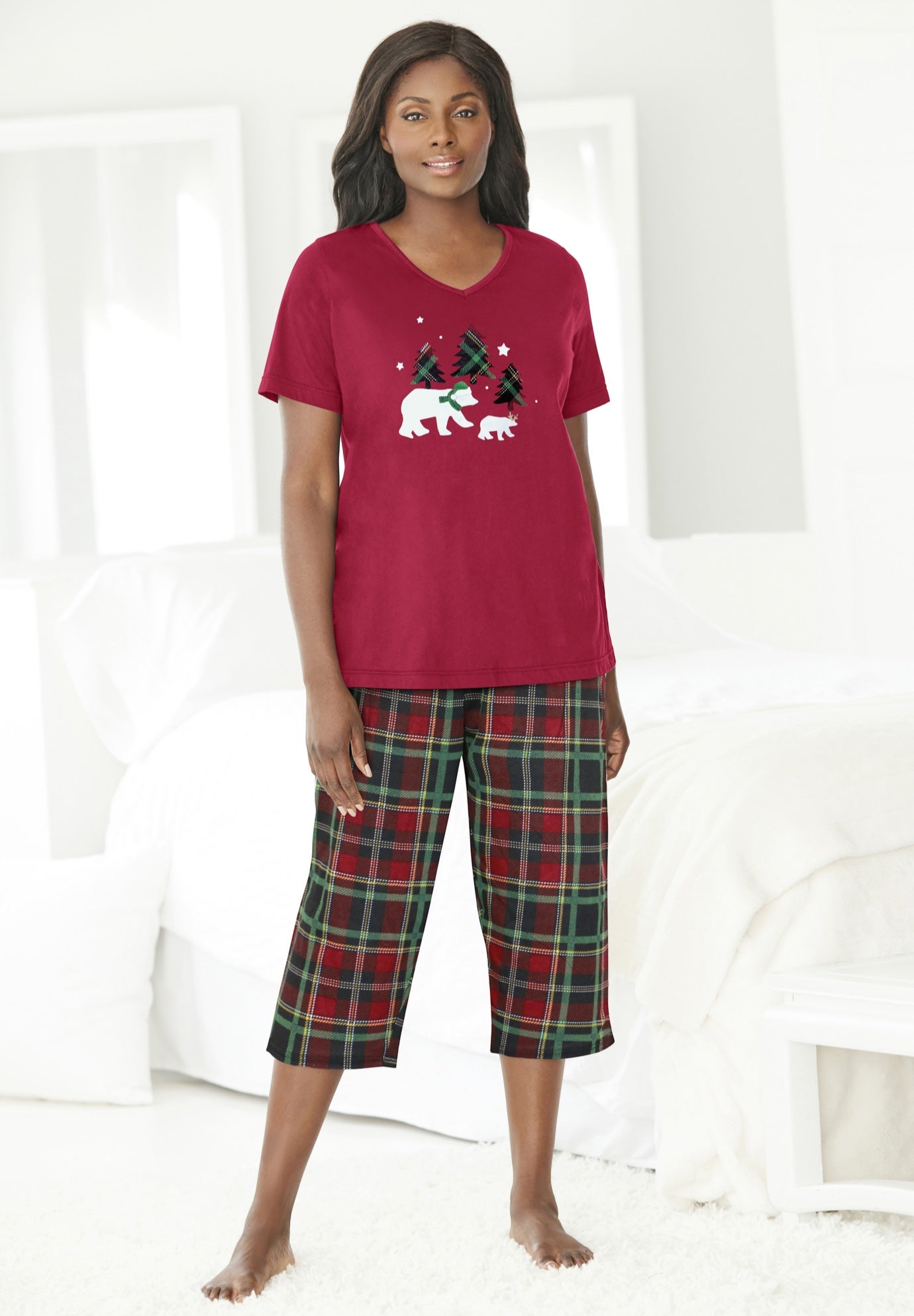 2-Piece Capri PJ Set image number 0