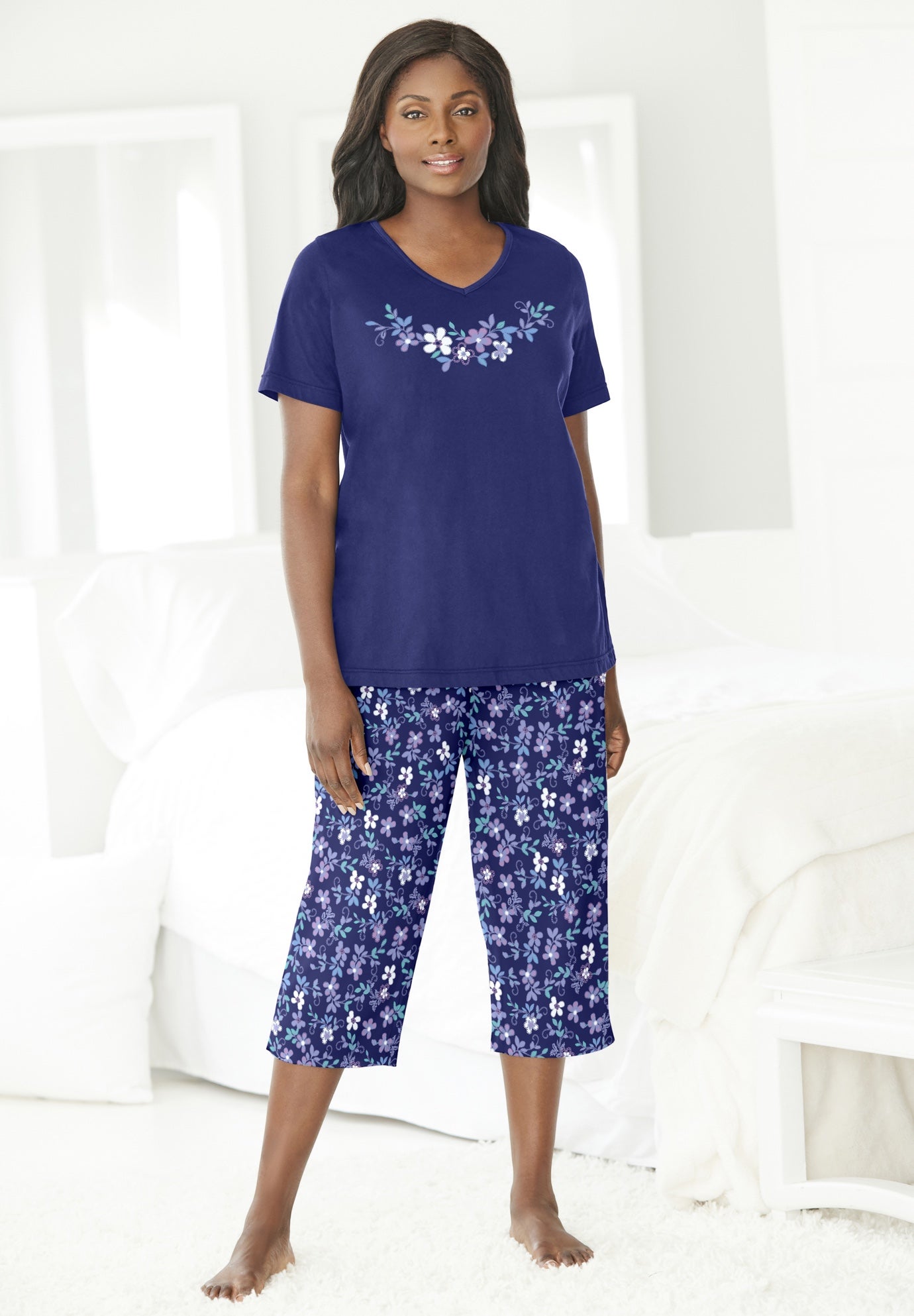2-Piece Capri PJ Set image number 0