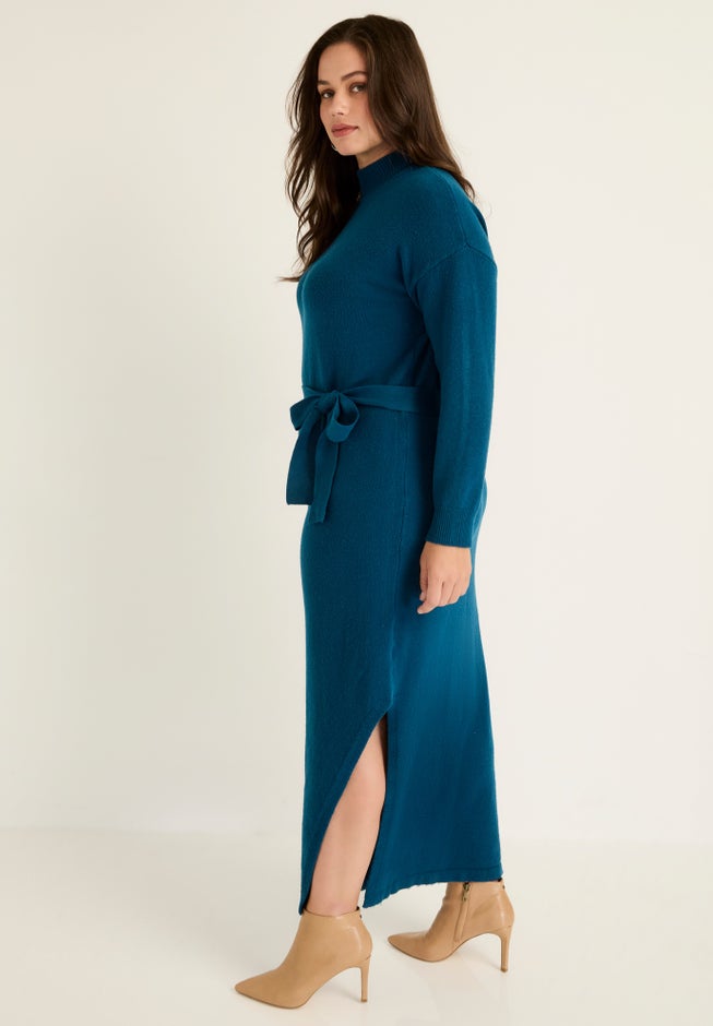 Turtleneck Sweater Dress image number 3