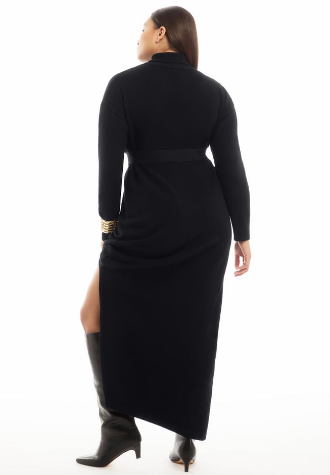Turtleneck Sweater Dress image number 1