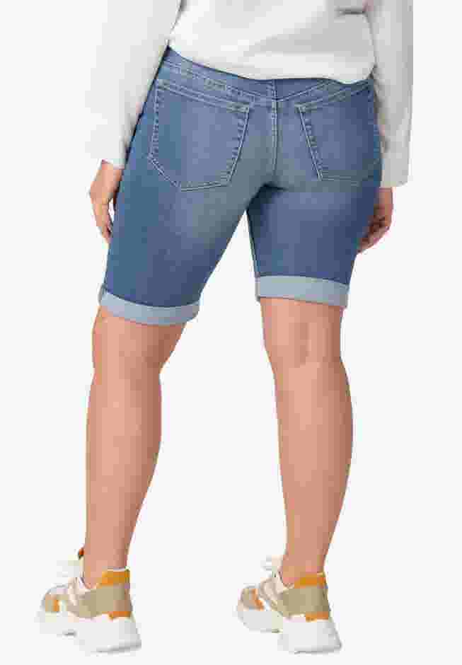 Denim Bermuda Shorts image number 1