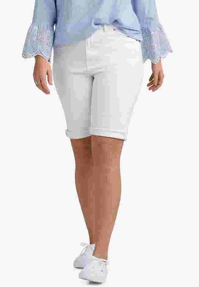 Denim Bermuda Shorts image number 0