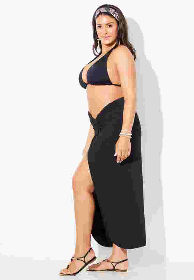 Pack N Go Wrinkle-Resistant Sarong Skirt Cover Up image number 2