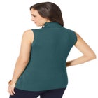 Fine Gauge Mockneck Sweater image number null
