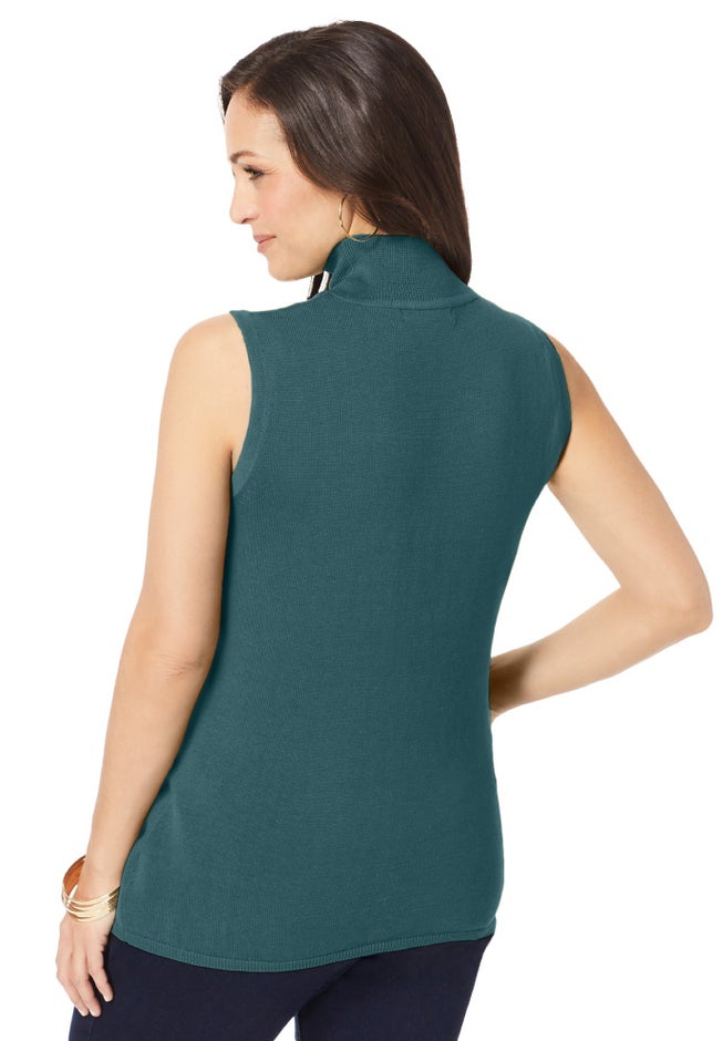 Fine Gauge Mockneck Sweater image number 1