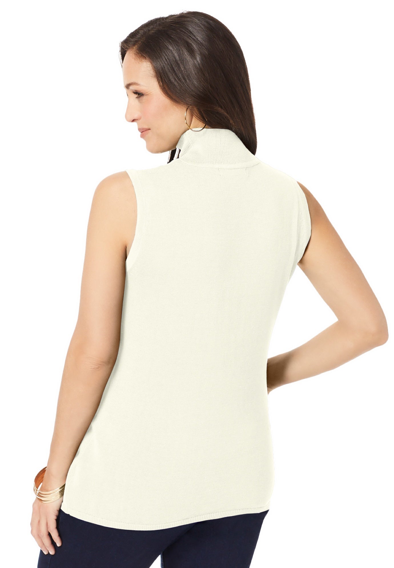 Fine Gauge Mockneck Sweater image number 1