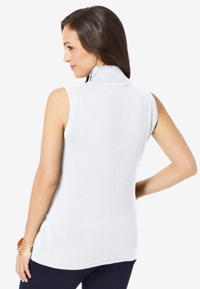 Fine Gauge Mockneck Sweater image number 1