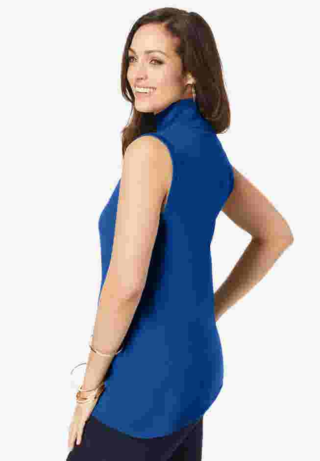 Fine Gauge Mockneck Sweater image number 2