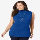 Fine Gauge Mockneck Sweater image number null