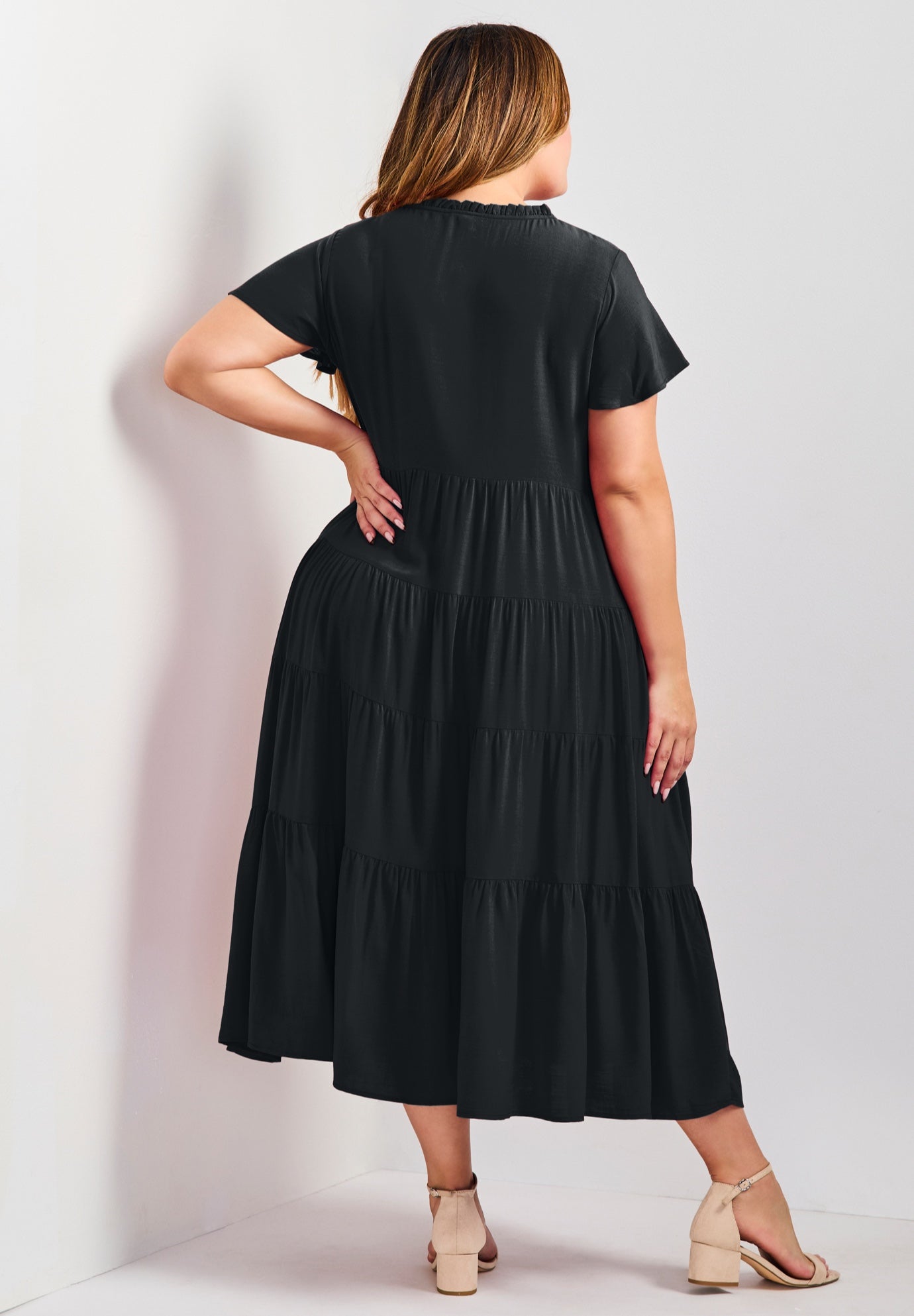 Lani Tiered Dress image number 1