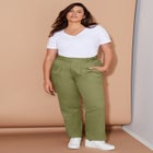 Straight-Leg Pleated Trousers image number null