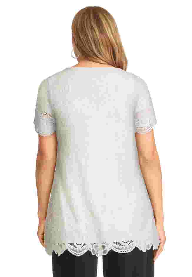 Stretch Lace Tunic image number 3