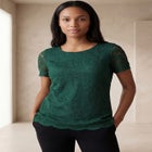 Stretch Lace Tunic image number 0