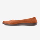 The Gab Faux Leather Slip On Flat image number null